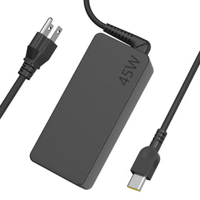 Speott 45W USB-C charger front view for desk and travel.