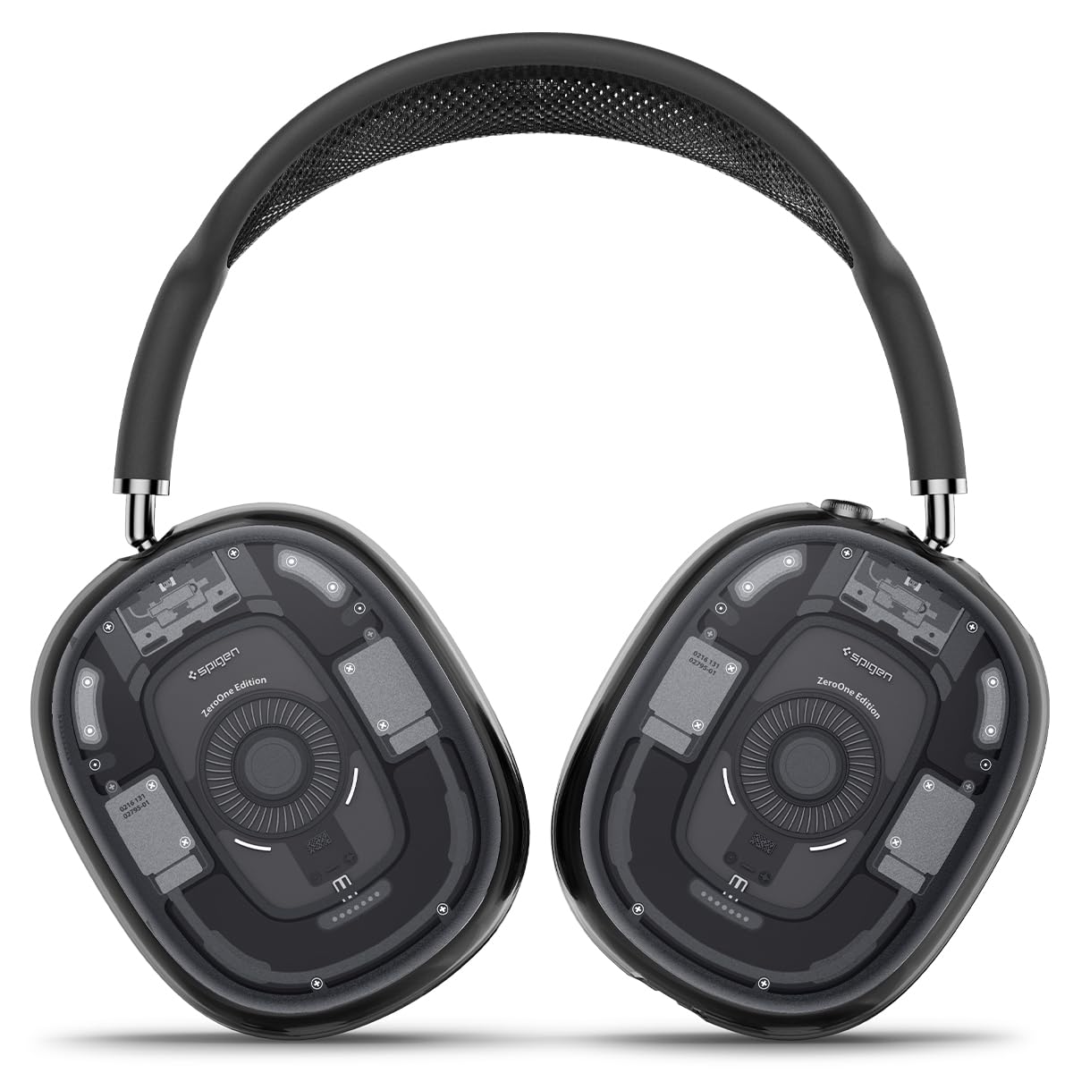 Spigen Ultra Hybrid Pro Clear for AirPods Max; teardown inside view