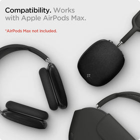 Close-up of premium nylon texture on AirPods Max ear cup.