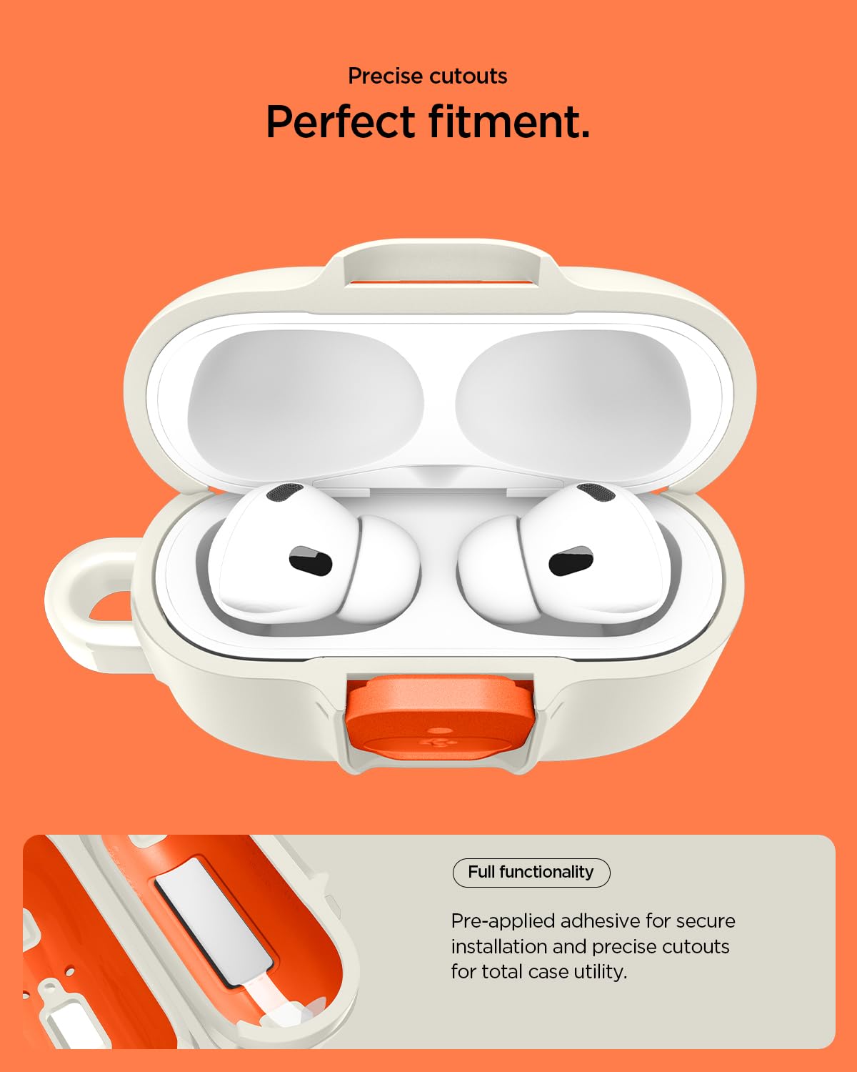 Spigen AirPods Pro 3 Case compatible with AirPods Pro 3rd Gen (2025)