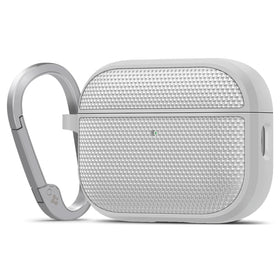 Spigen AirPods Pro 3 case with classic fit and durable nylon fabric protection.
