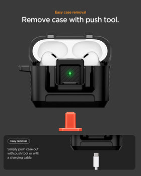 Spigen AirPods Pro 3 Case ensures precise fit and easy access