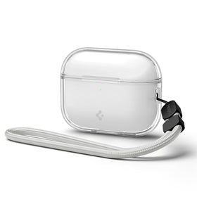 Spigen AirPods Pro 3 Case Liquid Crystal—front view for crystal-clear protection.