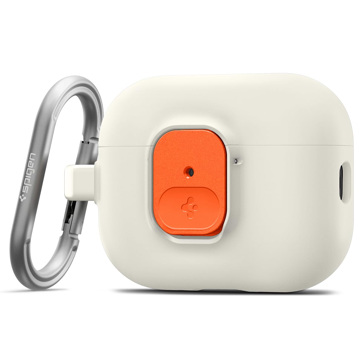 Spigen AirPods Pro 3 Case orange-beige Nano Pop with bold two-tone styling for easy spotting