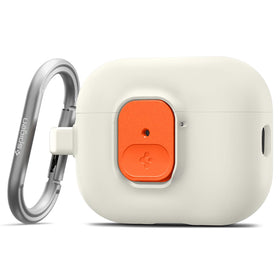 Spigen AirPods Pro 3 Case orange-beige Nano Pop with bold two-tone styling for easy spotting