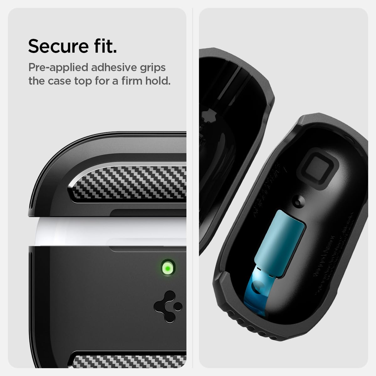 Spigen AirPods 4 2024-compatible case fits AirPods 4th generation securely