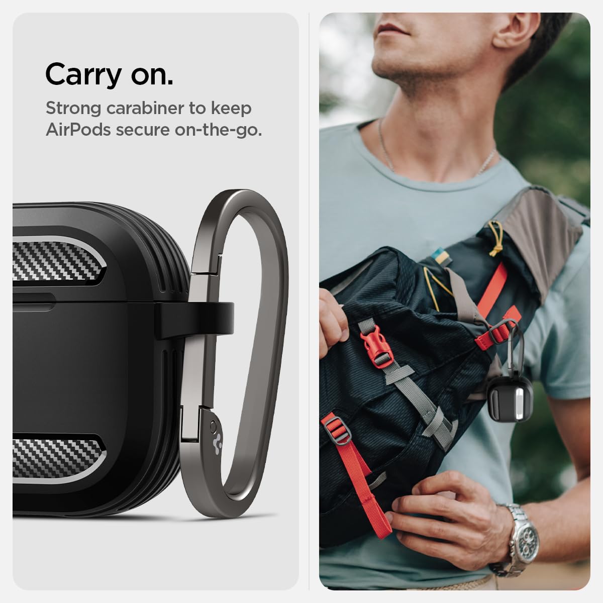 Spigen Rugged Armor adds drop protection with a confident grip