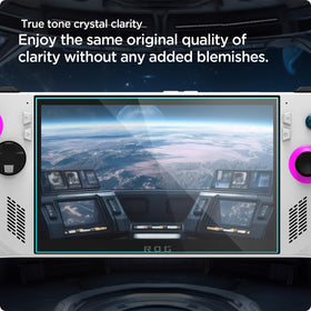 Spigen GlasTR EZ FIT is case friendly for most ASUS ROG Ally cases.