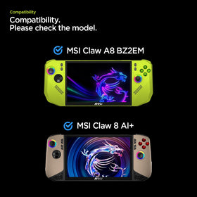 Spigen GlasTR Slim edge-to-edge fit for MSI Claw A8 BZ2EM