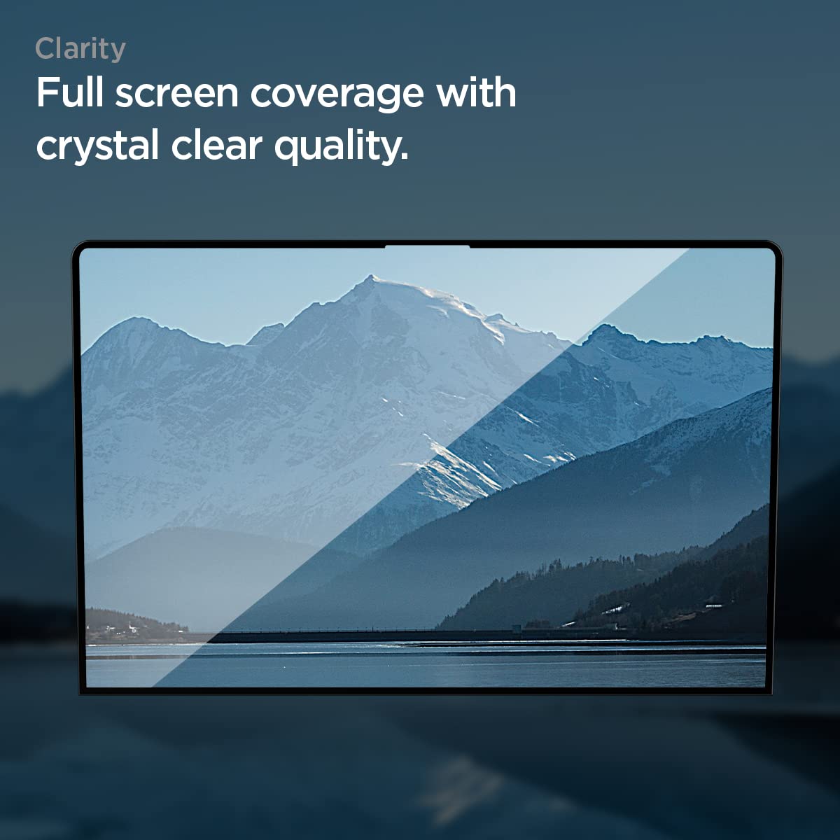 Spigen Glas.tR Slim retail packaging and label indicating model compatibility