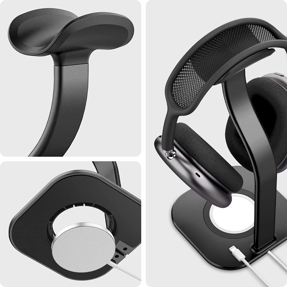 Spigen top groove detail protecting headband mesh and reducing wear