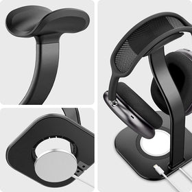 Spigen top groove detail protecting headband mesh and reducing wear