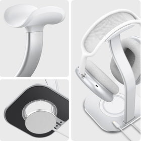 Spigen top grooved mount closeup protecting headband shape and reducing wear