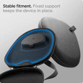 Spigen Klasden in travel bag showing organized, compact transport benefit
