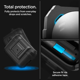 Precise access to pairing button and LED indicators on AirPods Pro 2