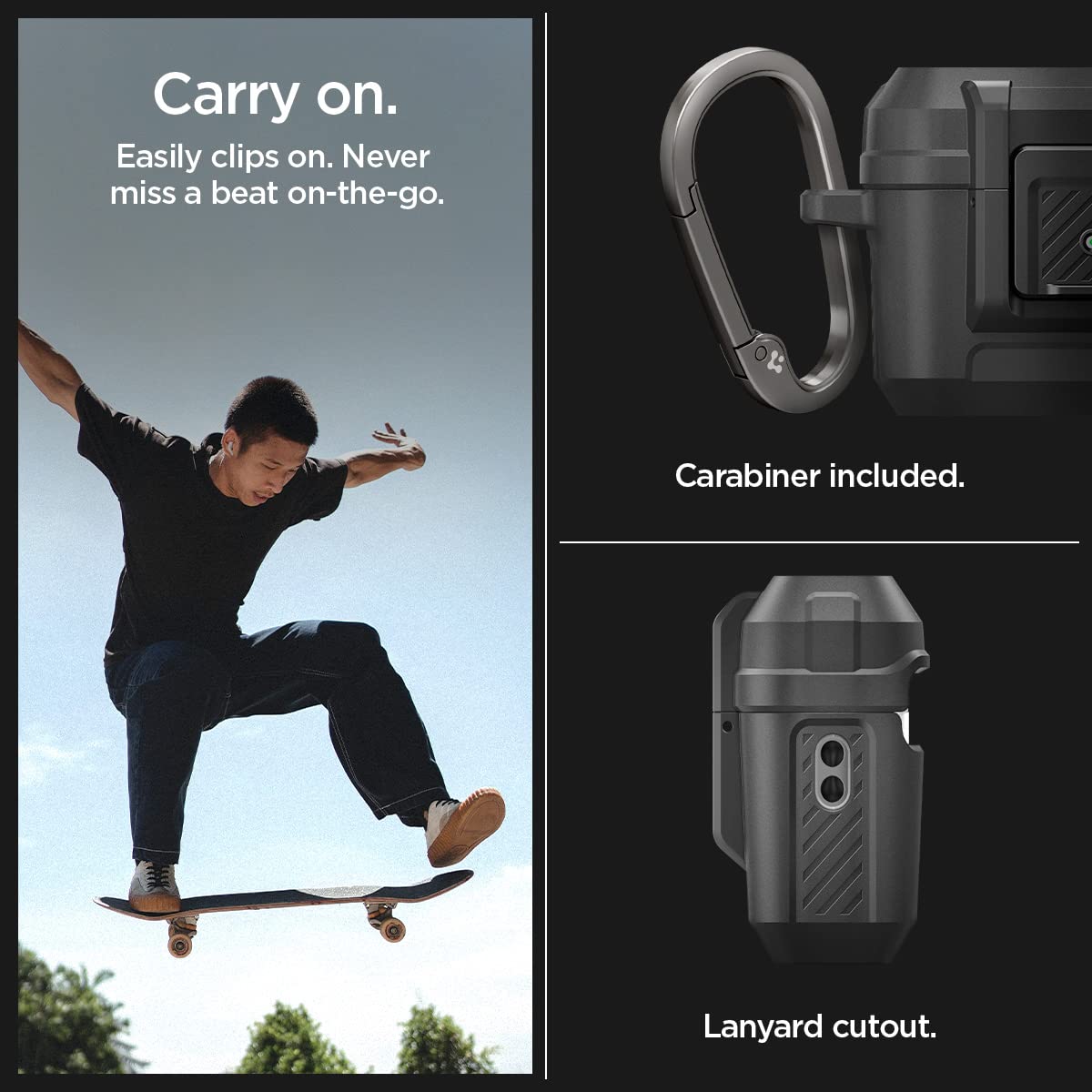 Wireless charging compatible with LED visible through the case