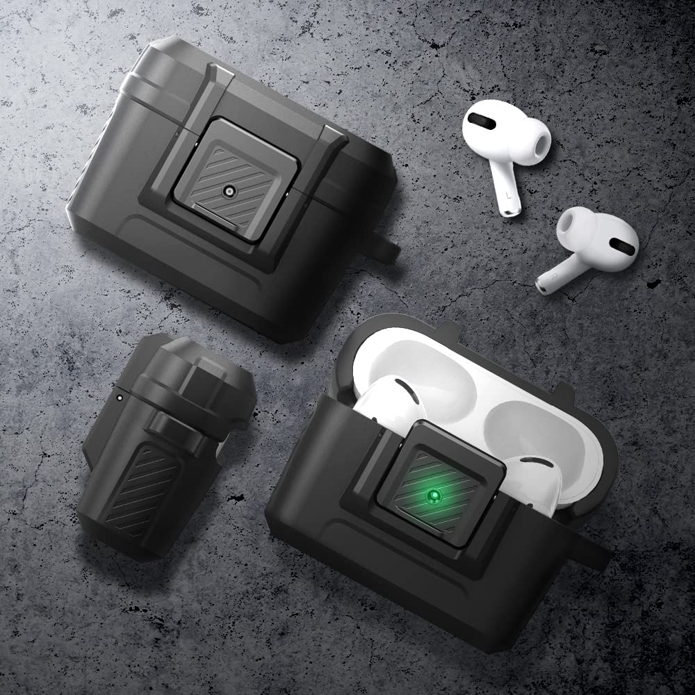 Spigen Lock Fit with carabiner ring for easy clipping and transport.