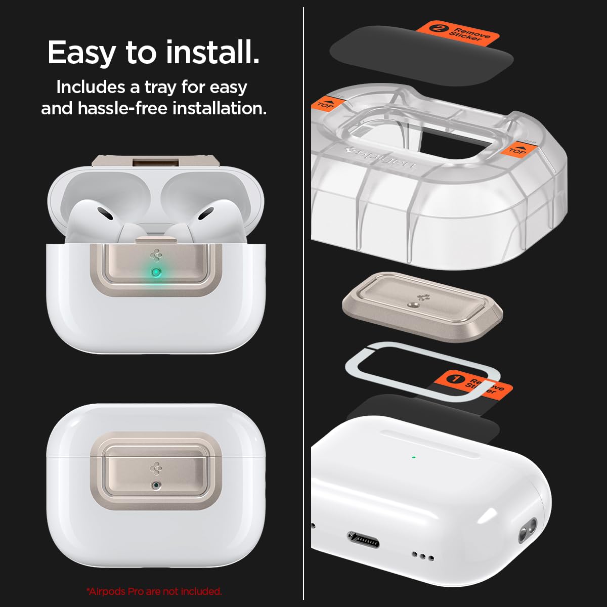 Spigen Lock Fit M locking mechanism for easy open and secure close