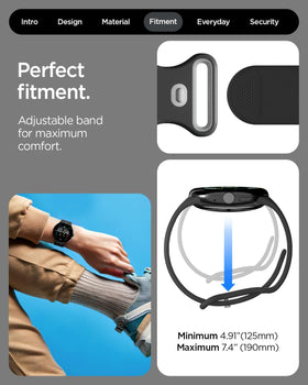 Spigen Nano Pop color-contrast option demonstrates style versatility.