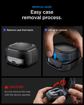 Spigen Galaxy Buds 4 Pro Case matte texture enhances grip