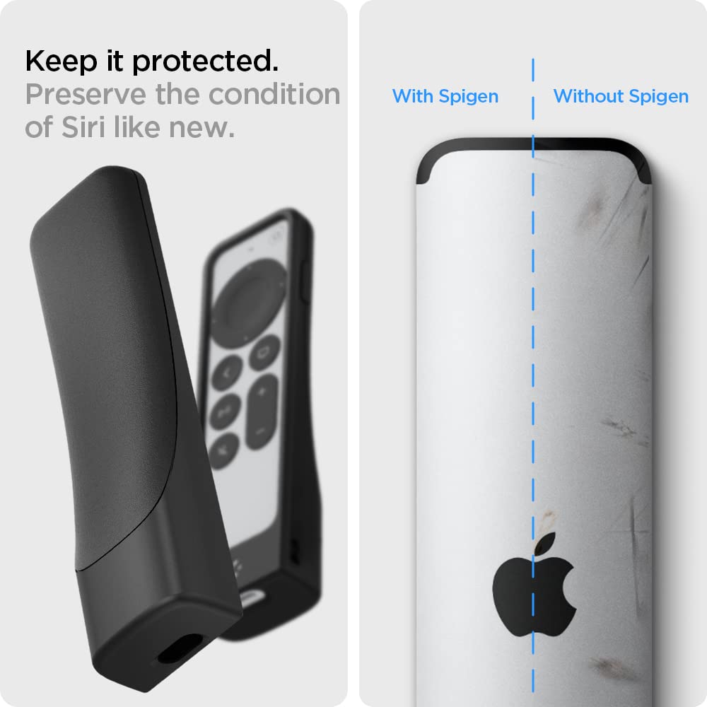 Spigen anti-scratch silicone texture protects against daily wear.