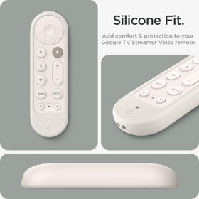 Spigen Silicone Fit Porcelain side view showing slim, secure grip.