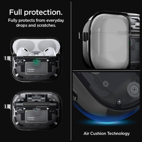 Spigen carabiner attached for hands-free carry and fast access