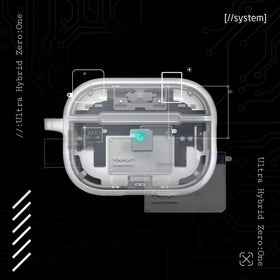 Spigen Ultra Hybrid white side bumper detail offering impact resistance benefit