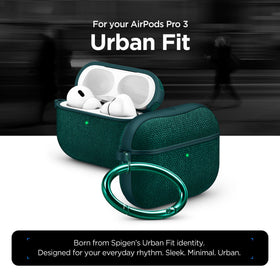 Spigen Urban Fit back and hinge detail highlighting precise fit and protection