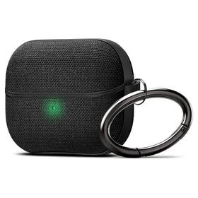 Spigen Urban Fit case front view shows premium knit grip for Buds3 Pro