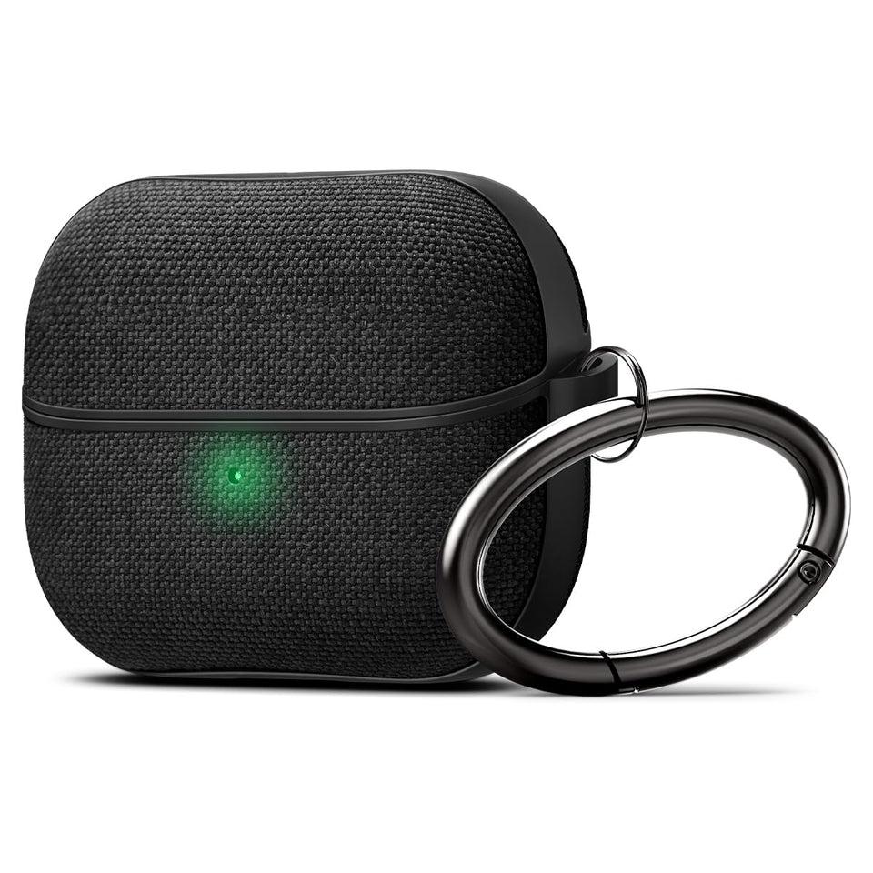 Spigen Urban Fit case front view shows premium knit grip for Buds3 Pro