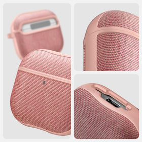 Detailed Spigen label and cutouts highlighting precise access and functionality