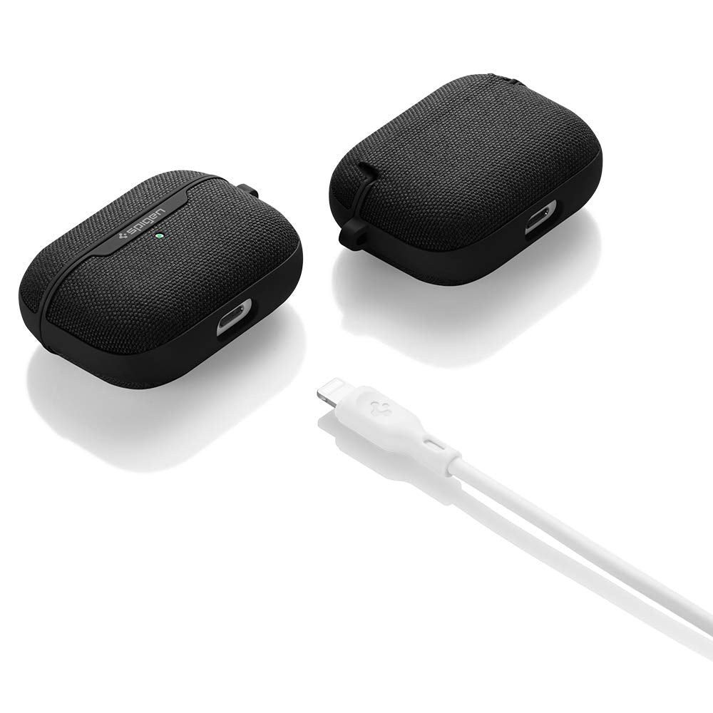 Spigen Urban Fit LED cutout detail revealing charging status visibility