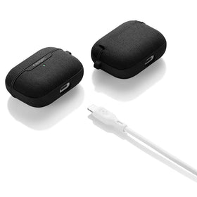 Spigen Urban Fit LED cutout detail revealing charging status visibility