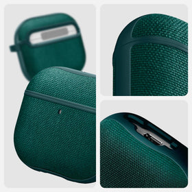 Spigen Urban Fit clipped to backpack illustrating convenient everyday portability