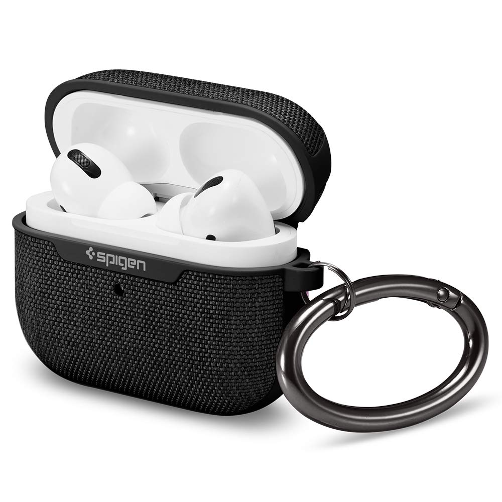 Spigen Urban Fit next to keys and phone showing compact scale