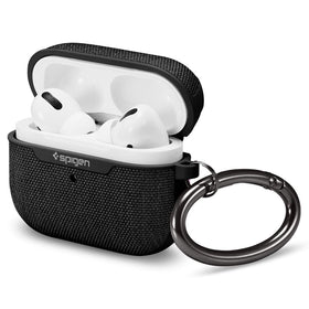 Spigen Urban Fit next to keys and phone showing compact scale