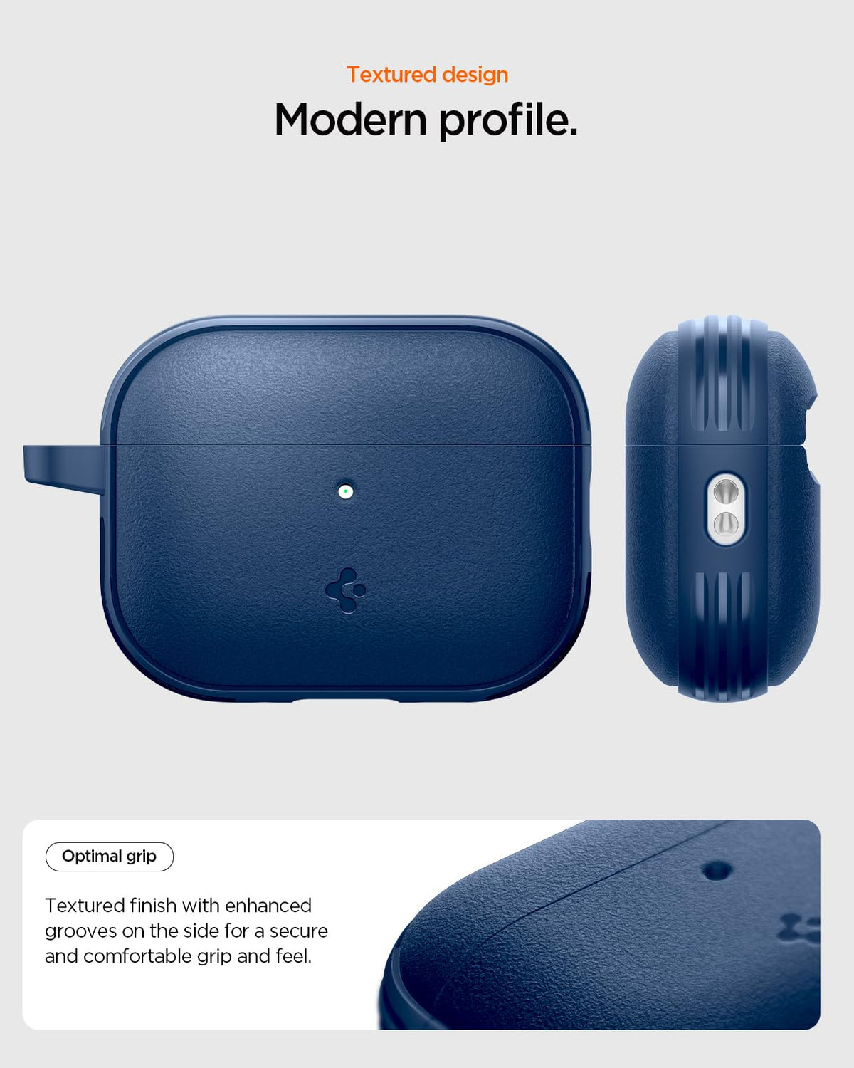 Spigen Vault AirPods Pro 3 case carabiner attachment for easy daily carry