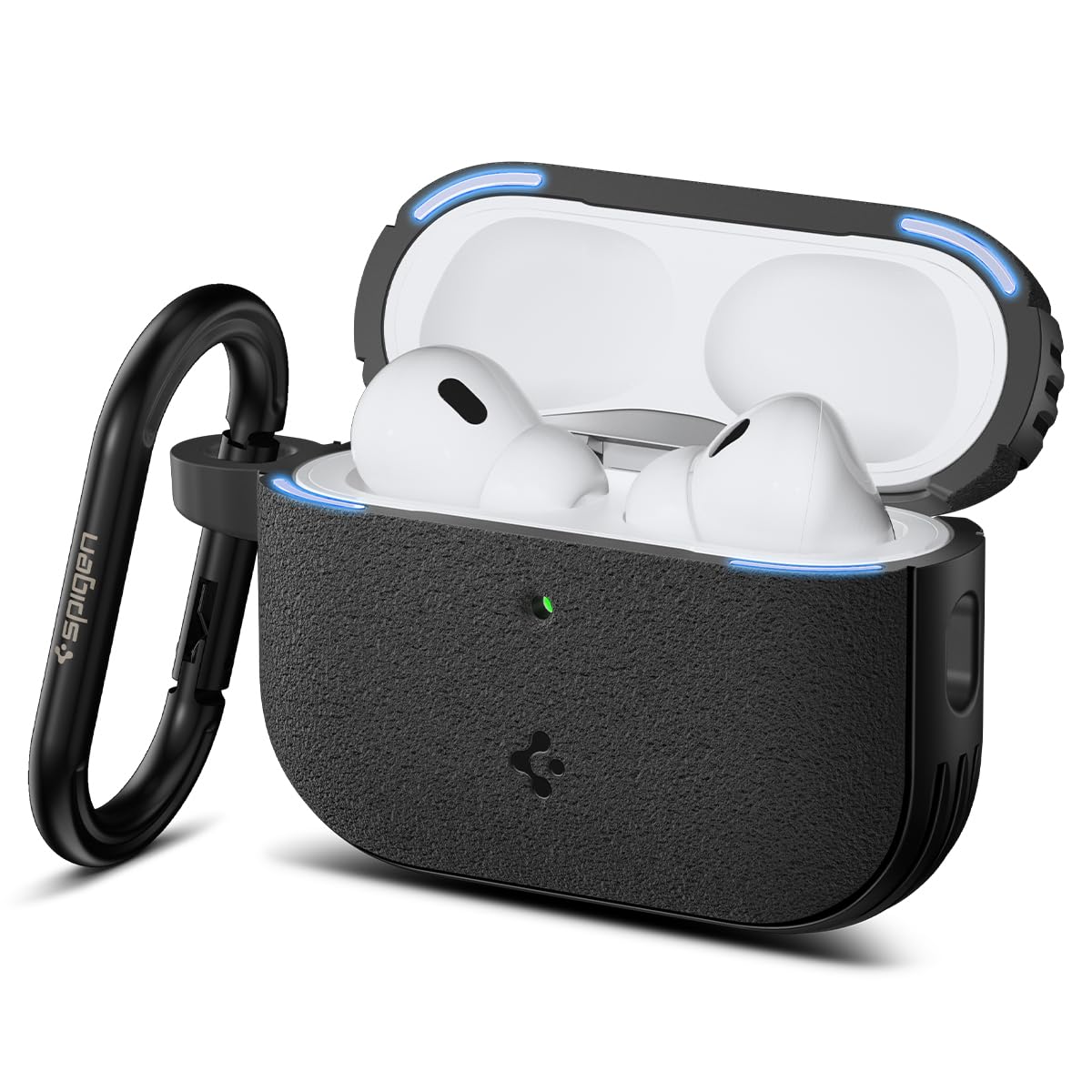 Spigen Vault AirPods Pro 3 case front view with rugged grip for secure daily carry