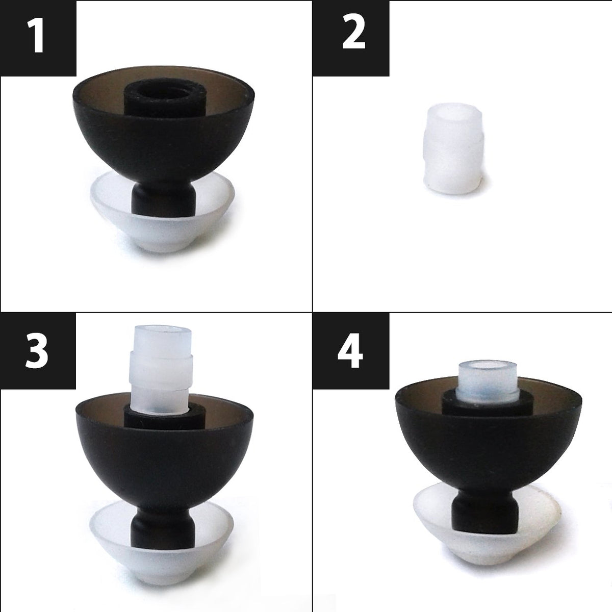 SpinFit CP240 brand compatibility list highlights major earphone brands and diverse models.