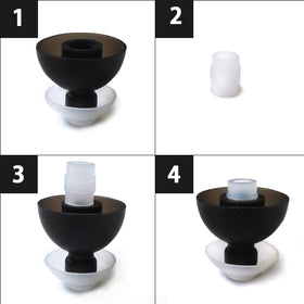 SpinFit CP240 brand compatibility list highlights major earphone brands and diverse models.