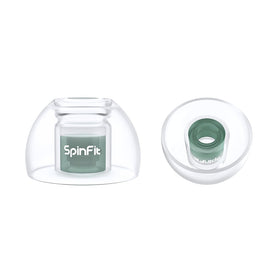 SpinFit Omni L replacement eartips for 3.7mm nozzles ensure secure, comfortable fit.
