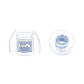 SpinFit Omni close-up of spinnable 3D axis for customized ear fit