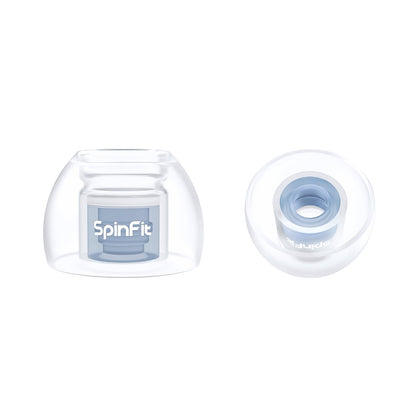 SpinFit Omni close-up of spinnable 3D axis for customized ear fit