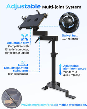 SPIRRELAB aluminum mounting frame emphasizes durability and long service life.