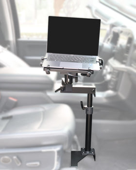 SPIRRELAB telescopic pole quick release creates extra passenger room.