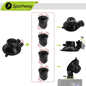 Sportway S504 compact design fits tight spaces without obstructing view.