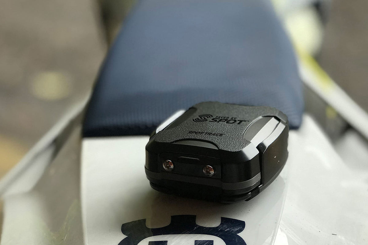 saved by Spot back view with mounting points and weather-resistant case for secure attachment benefit