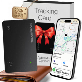 Spotminders front packaging showing compact card and benefits
