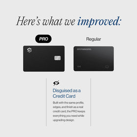 Spotminders PRO on travel table with boarding pass showing peace-of-mind travel benefit